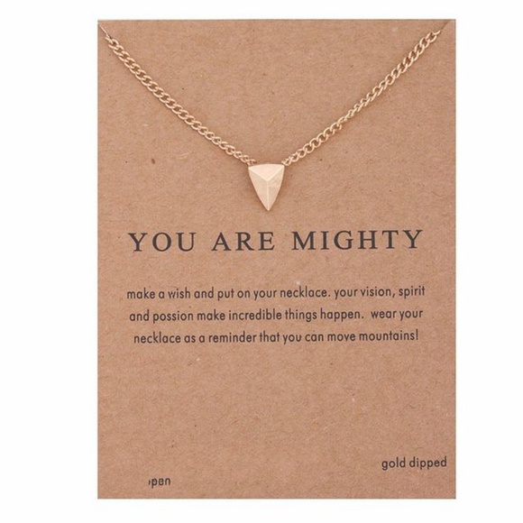 Jewelry - You are mighty necklace